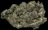 Blue Barite, Marcasite and Pyrite Association - Morocco #64387-2